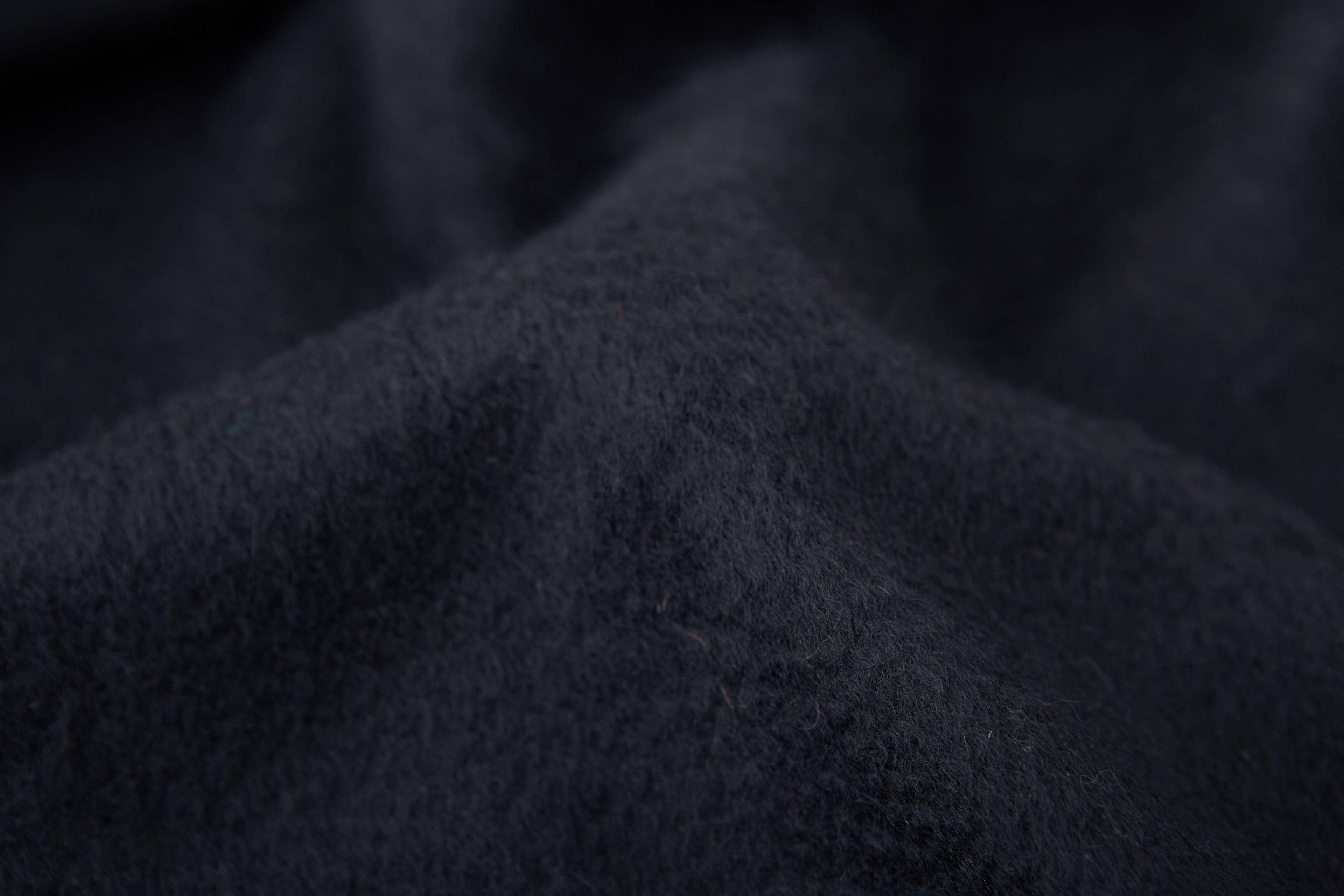 Large Cashmere Scarf, Black