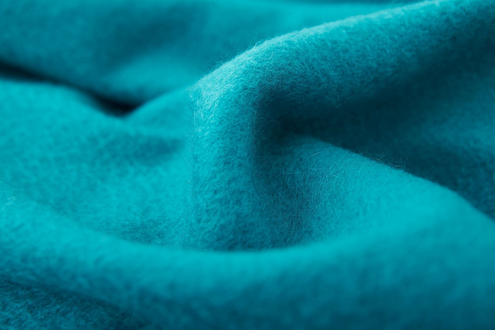 Large Cashmere Scarf, Teal Green
