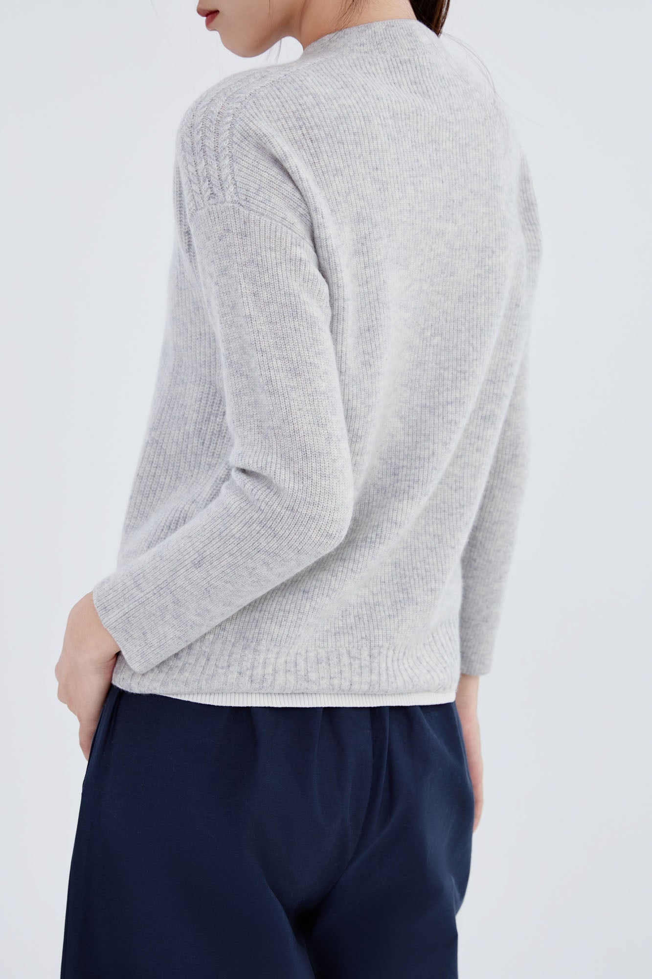 Cashmere Ribbed Jumper