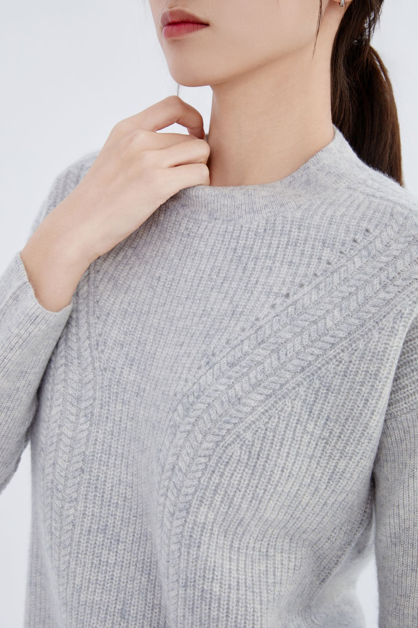 Cashmere Ribbed Jumper