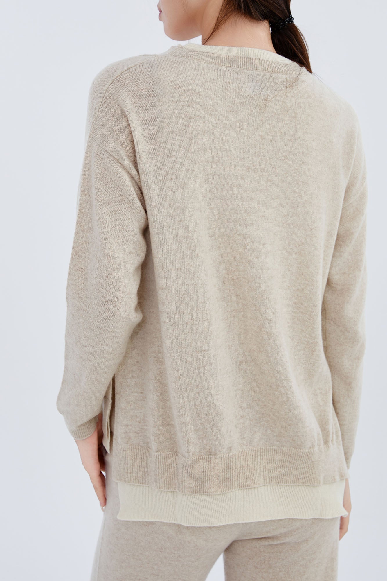 Cashmere Asymmetric Sweater