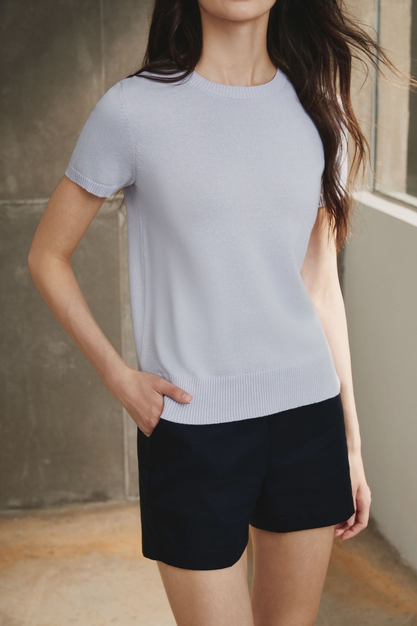 Cotton Shorts, Black