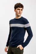 Navy Stripe Sweater