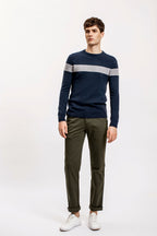 Navy Stripe Sweater