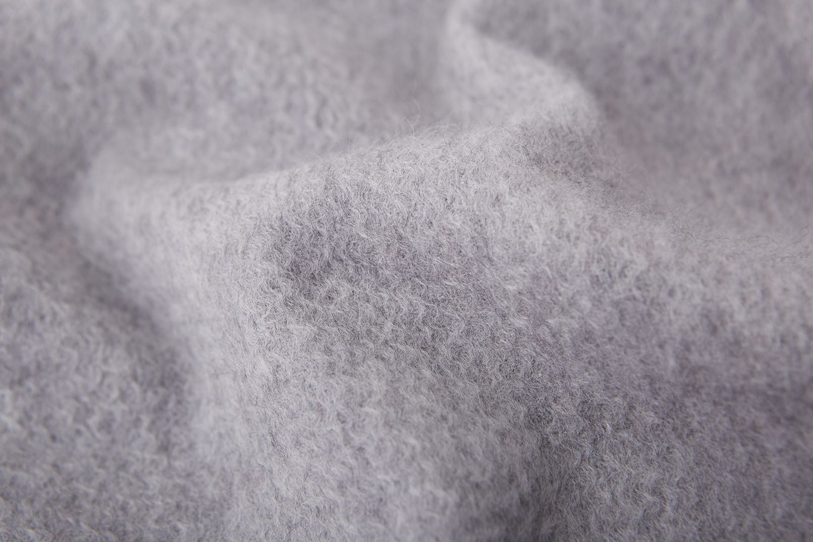 Large Cashmere Scarf, Light Grey