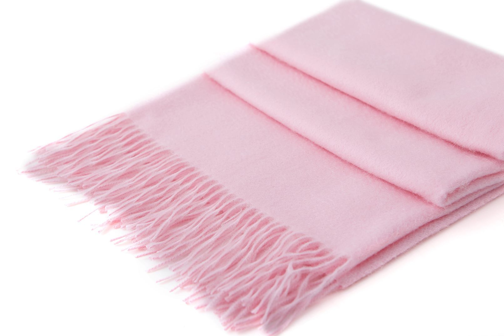 Large Cashmere Scarf, Pink