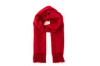 Large Cashmere Scarf, China Red