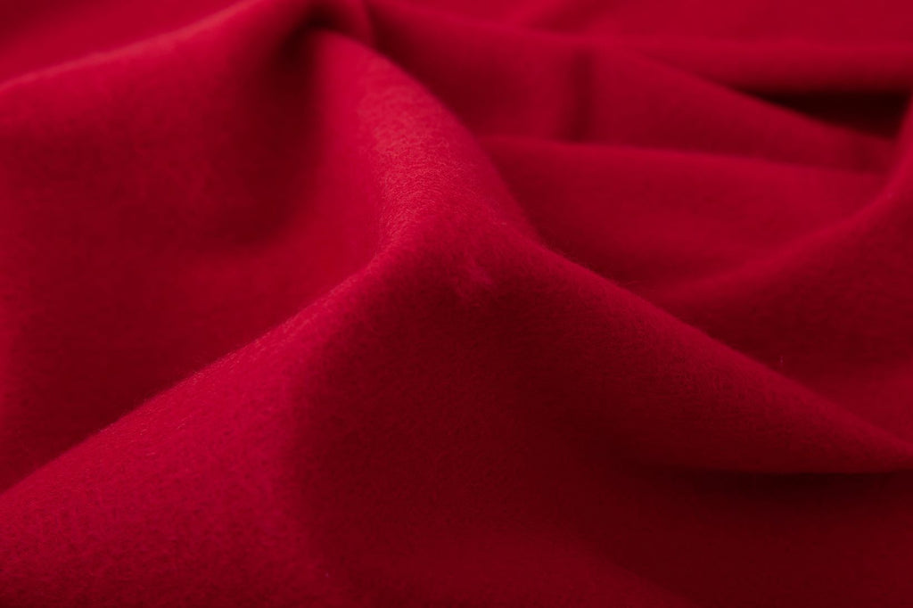 Large Cashmere Scarf, Red