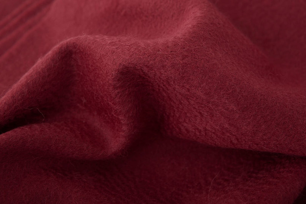 Large Cashmere Scarf, Wine