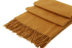 Large Cashmere Scarf, Bronze
