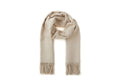 Large Cashmere Scarf, Oatmeal