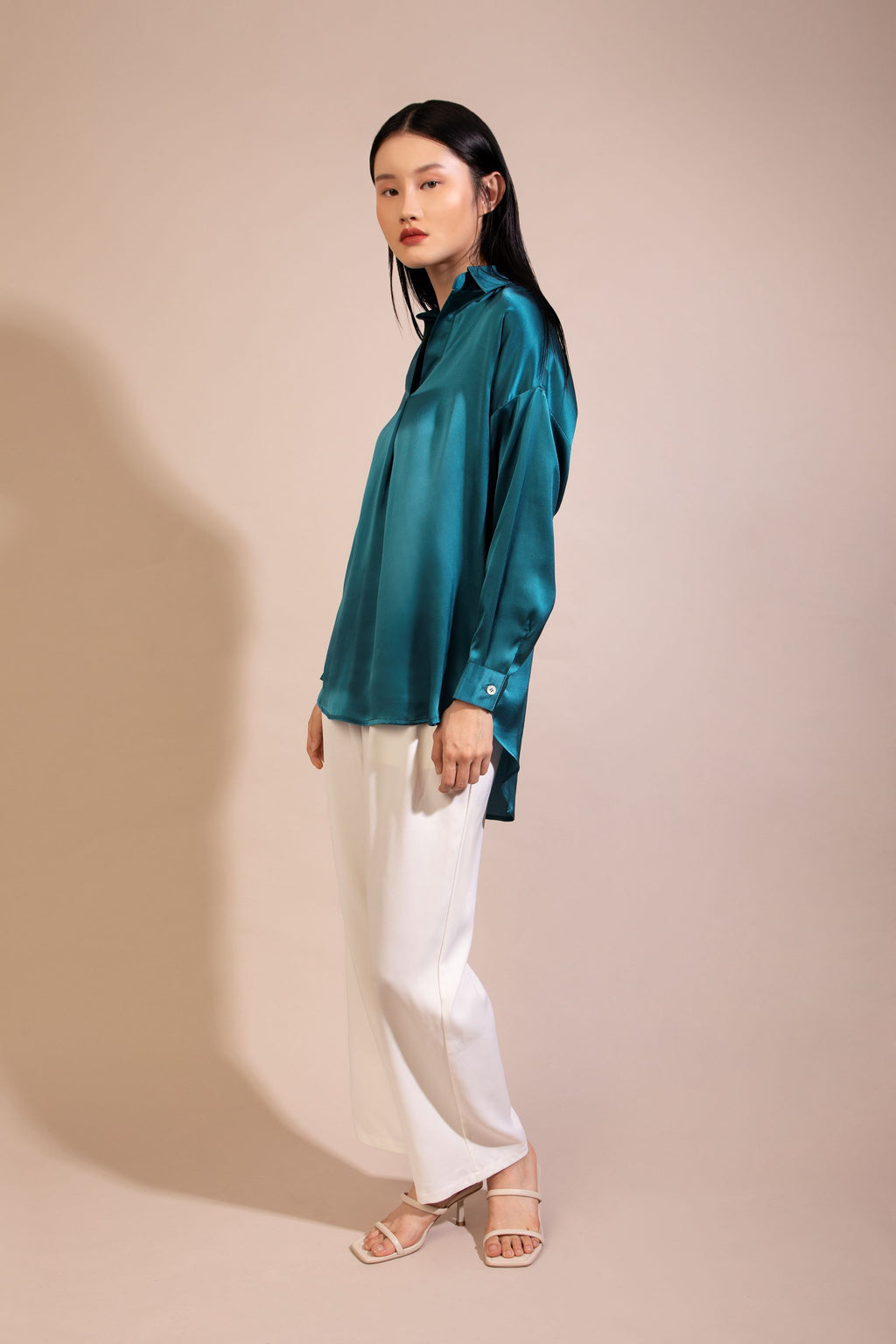 Silk Long Sleeve Shirt