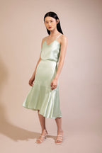 Silk Strappy Dress