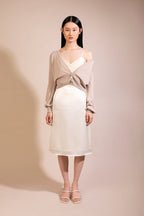 Superfine Cashmere Crop Cardigan
