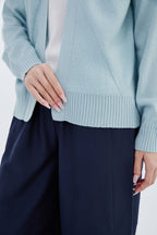 Cashmere Chervon Cardigan