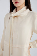 Silk UV Protection Funnel Neck Sport Hoodie