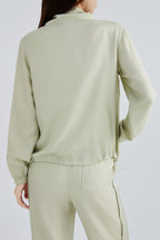 Silk UV Protection Funnel Neck Sport Hoodie