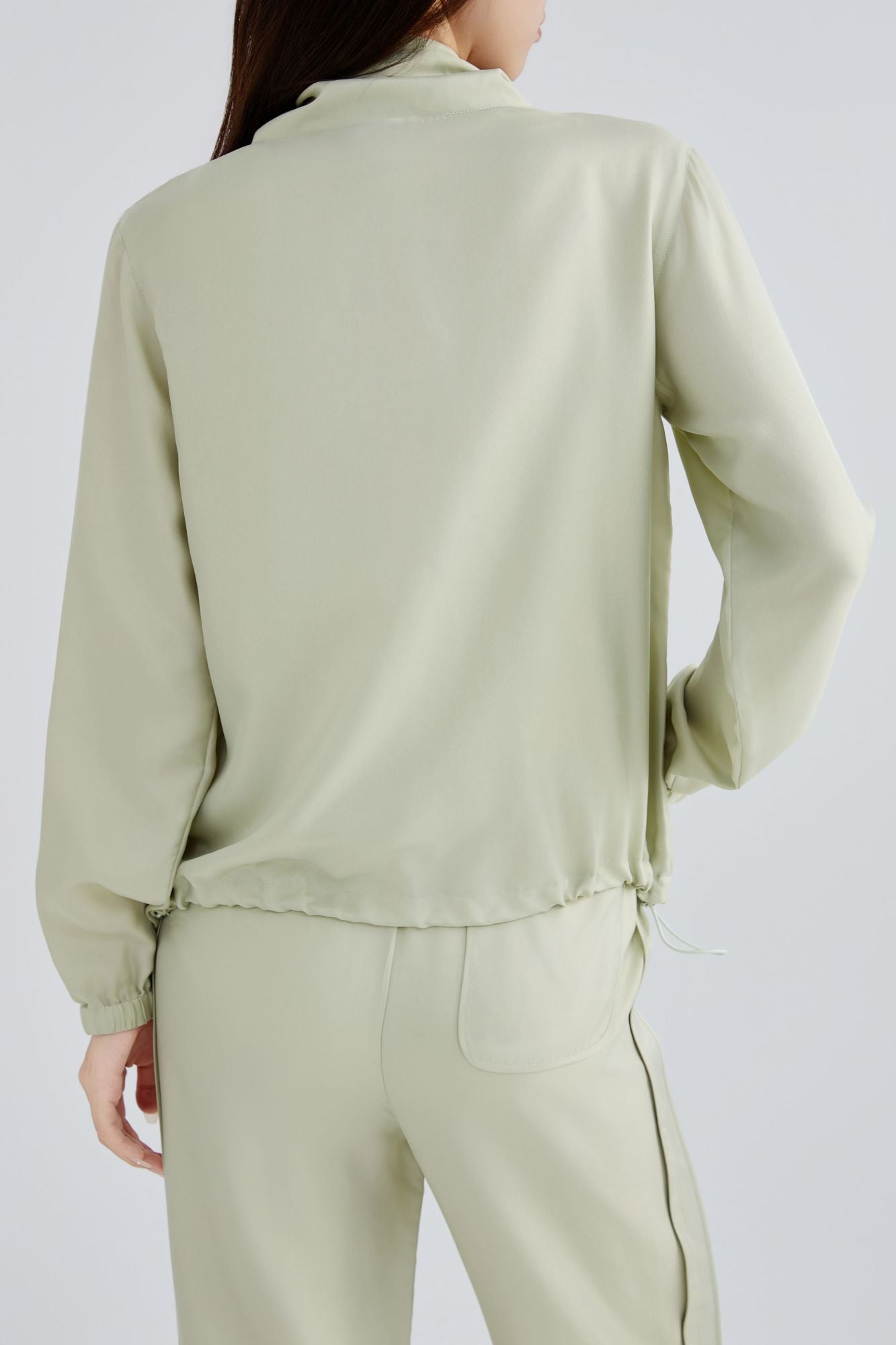 Silk UV Protection Funnel Neck Sport Hoodie