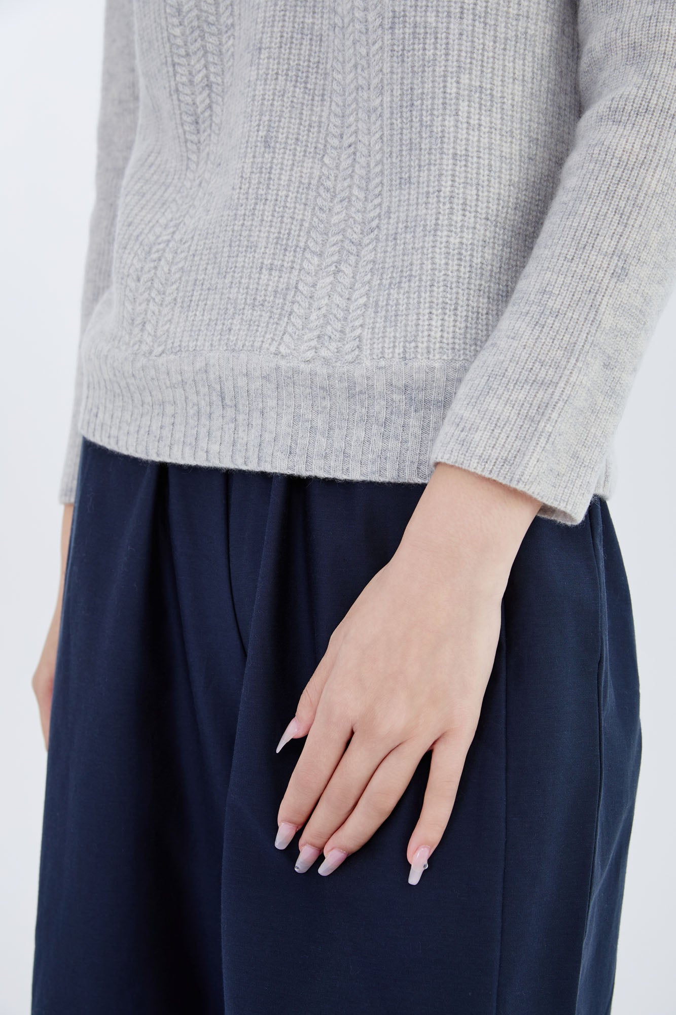 Cashmere Ribbed Jumper