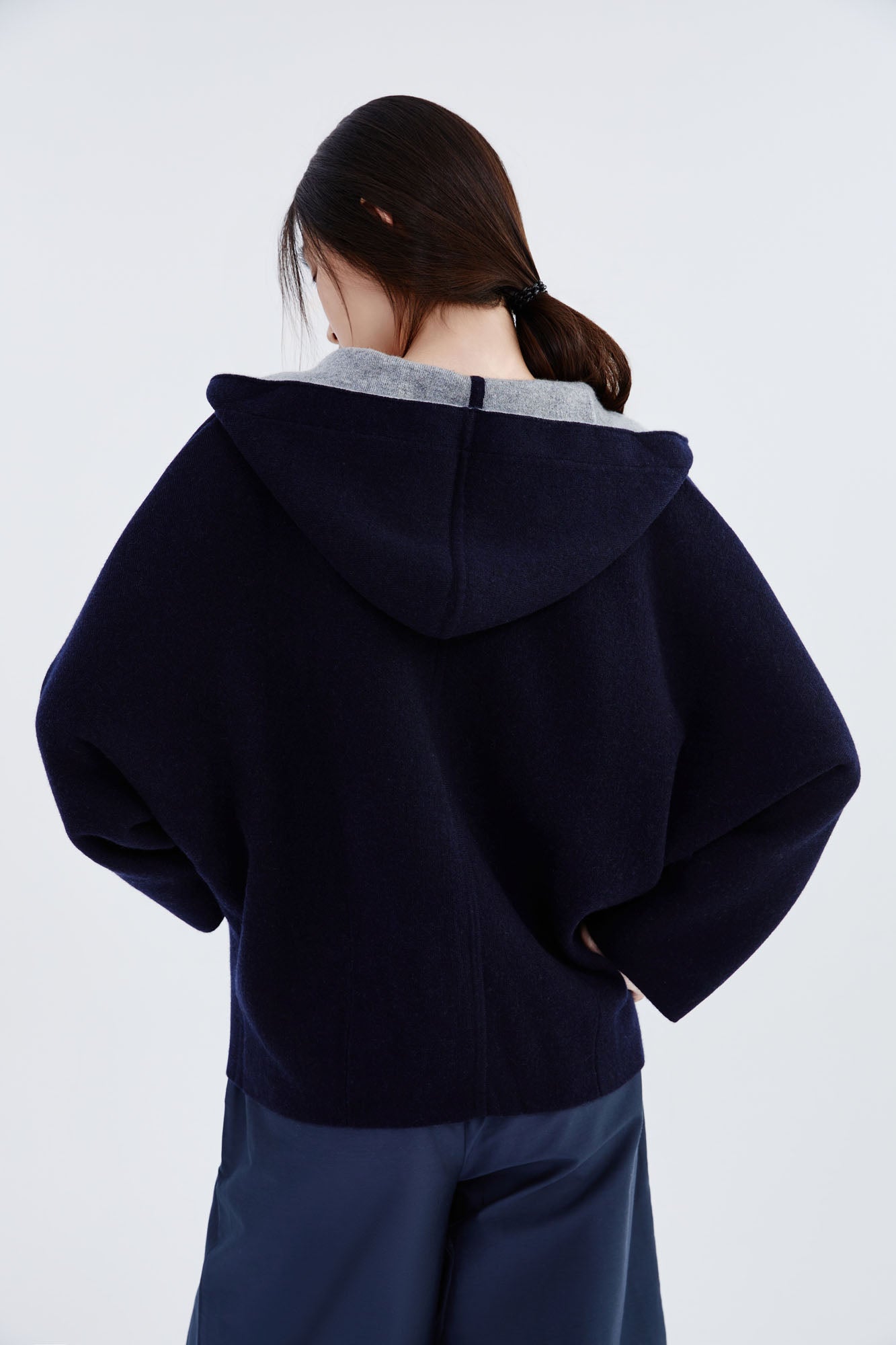 Cashmere Hooded Jacket