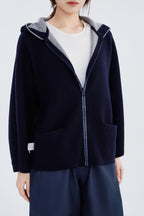 Cashmere Hooded Jacket