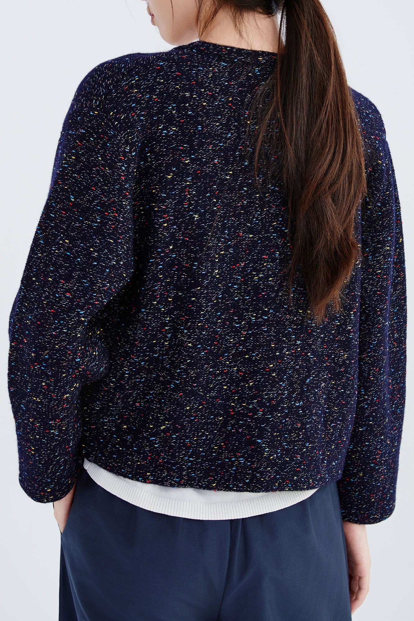 Cashmere Melange Cardigan