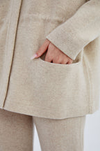 Cashmere Zip Jacket