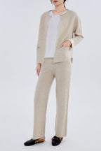 Cashmere Open Cardigan