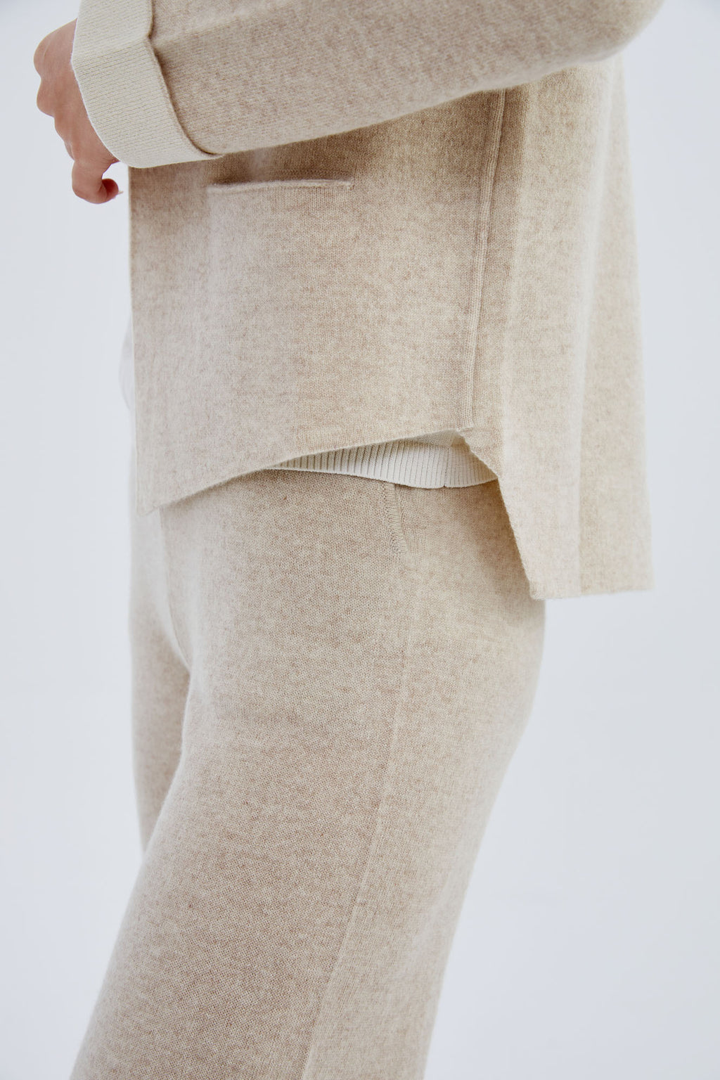 Cashmere Open Cardigan