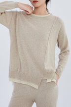 Cashmere Asymmetric Sweater