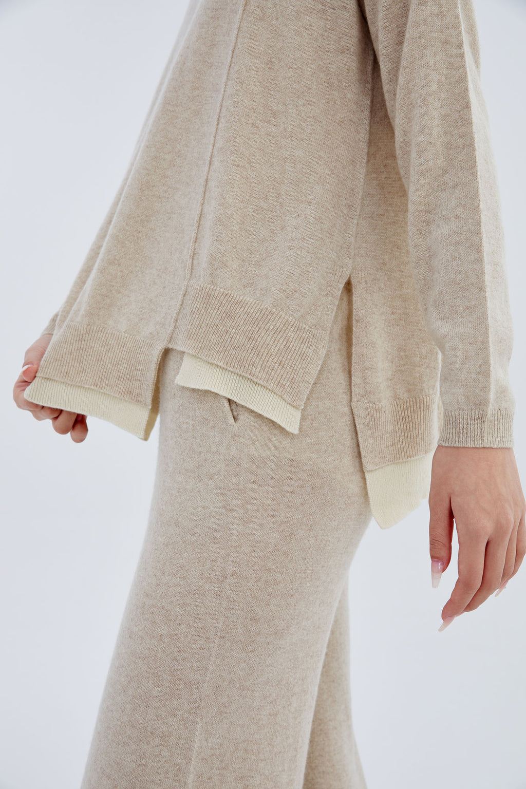 Cashmere Asymmetric Sweater