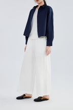 Silk & Cotton Flare Shirt