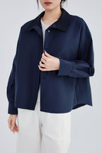 Silk & Cotton Flare Shirt