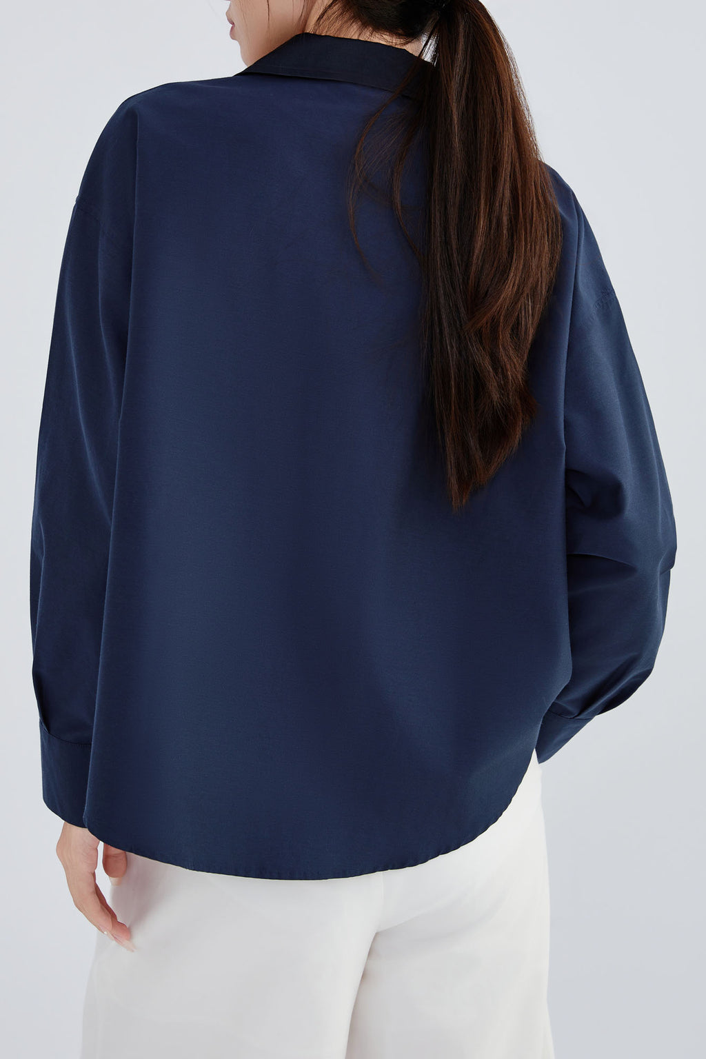 Silk & Cotton Flare Shirt