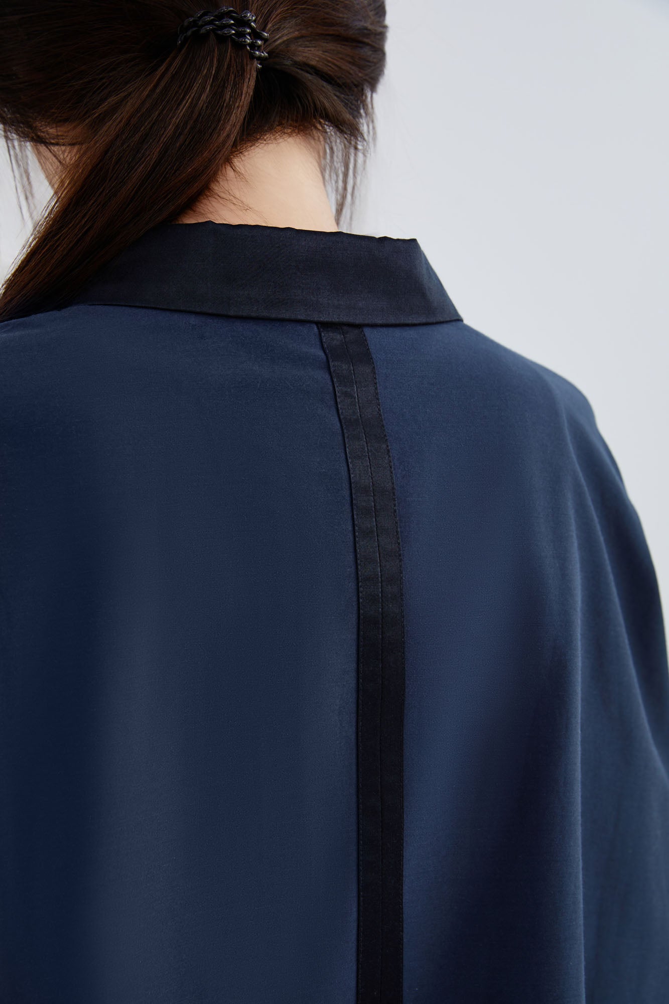 Silk & Cotton Loose Fit Shirt