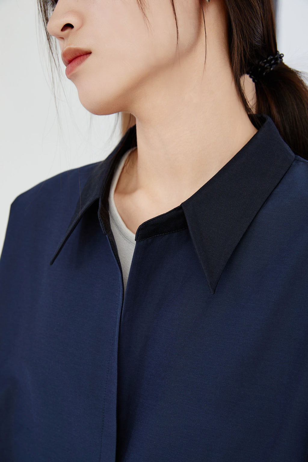 Silk & Cotton Loose Fit Shirt