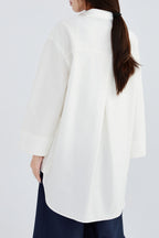 Silk & Cotton Shirt Jacket