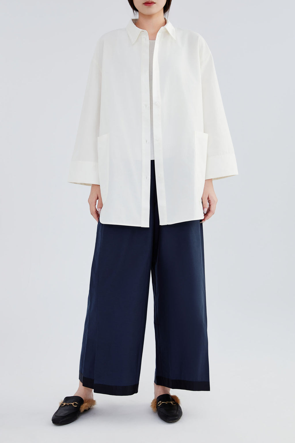 Silk & Cotton Shirt Jacket