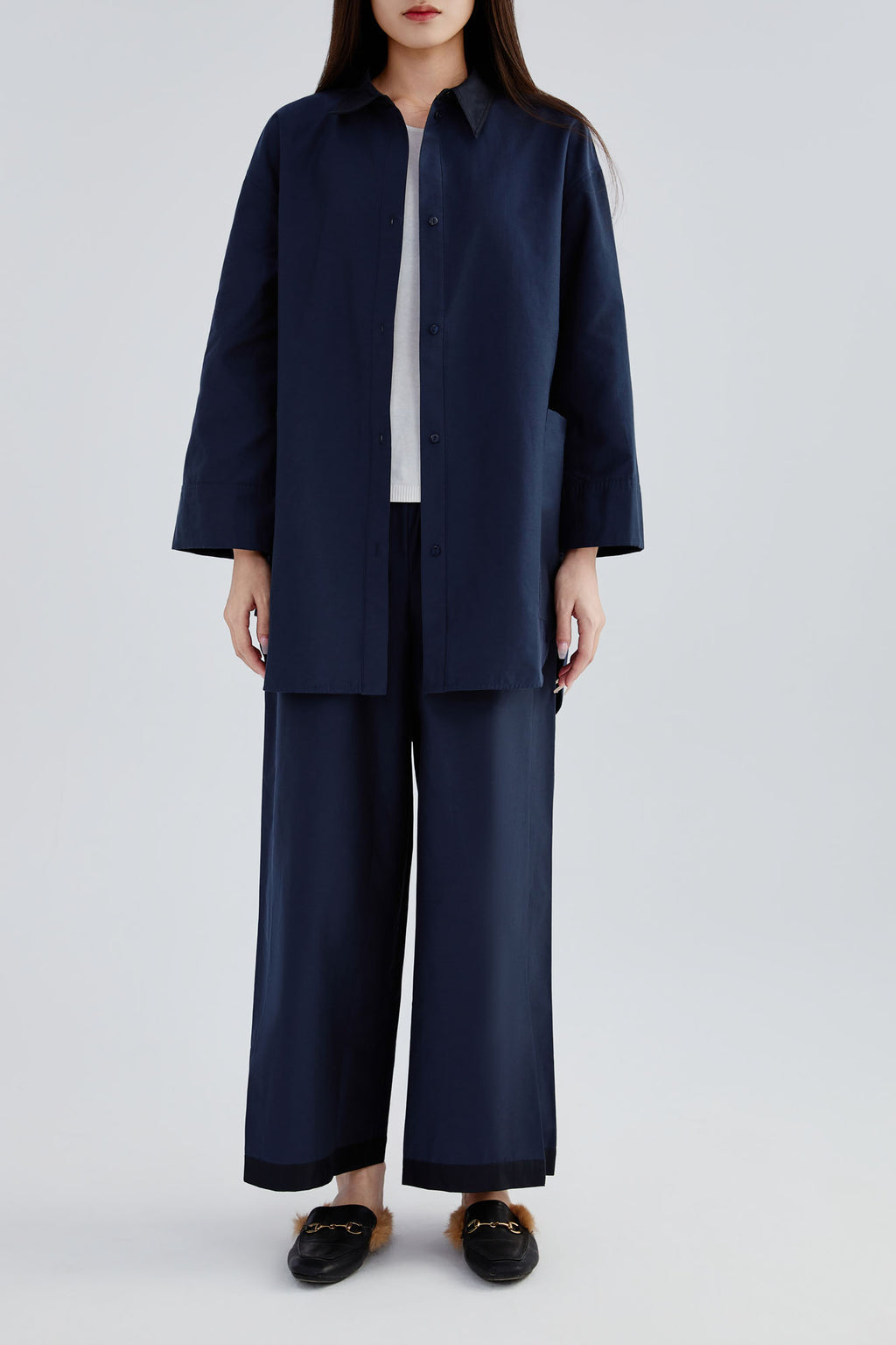 Silk & Cotton Shirt Jacket