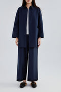 Silk & Cotton Shirt Jacket