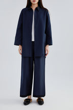 Silk & Cotton Shirt Jacket