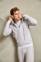 Cotton Ribbed Hoodie