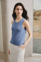 Cotton Malange Sleeveless Top