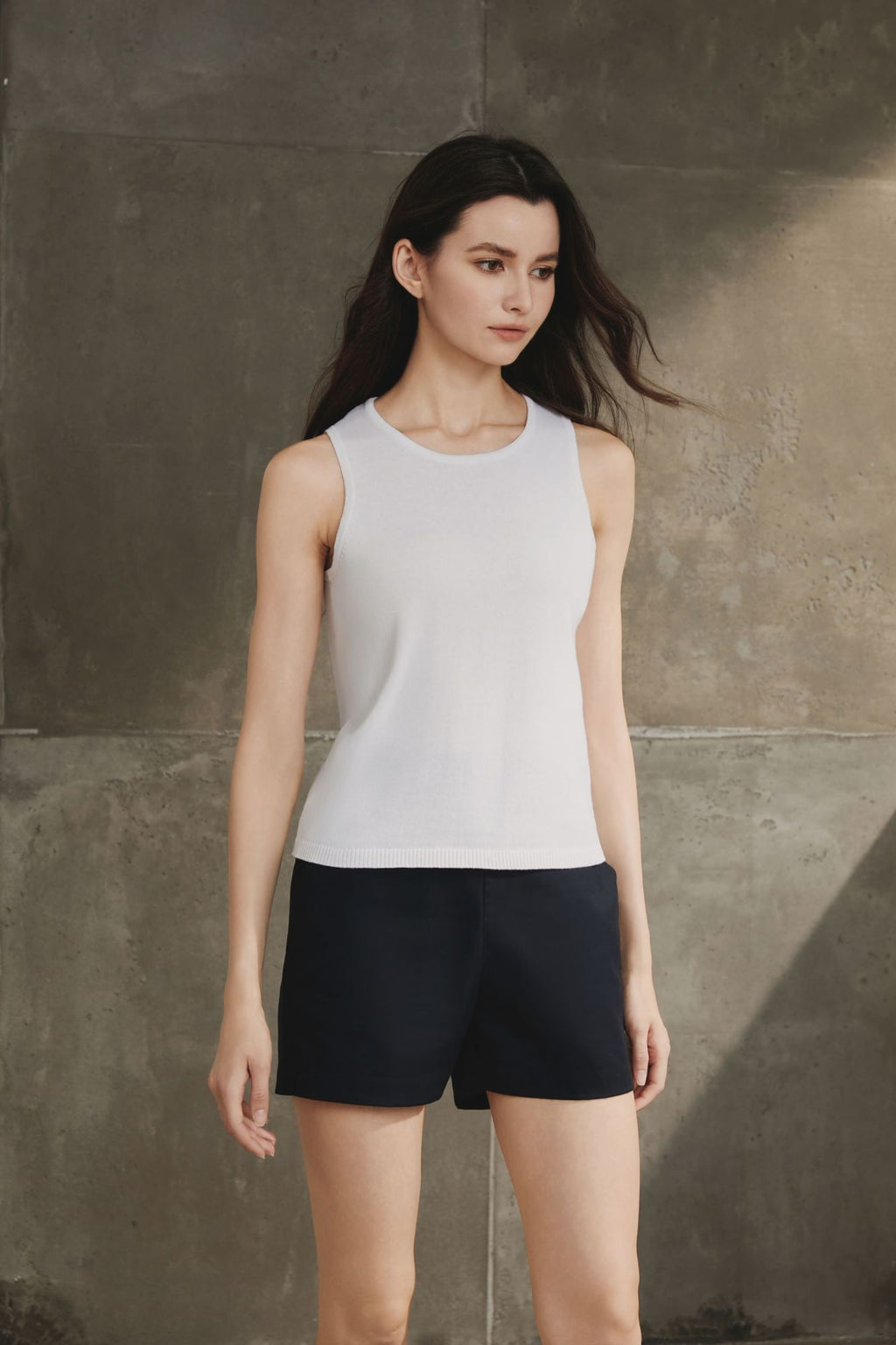 Cotton Malange Sleeveless Top