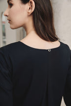 Cotton Draped Dress