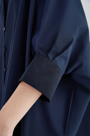 Silk & Cotton Loose Fit Shirt