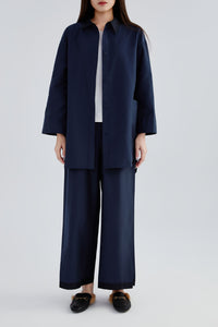 Silk & Cotton Shirt Jacket