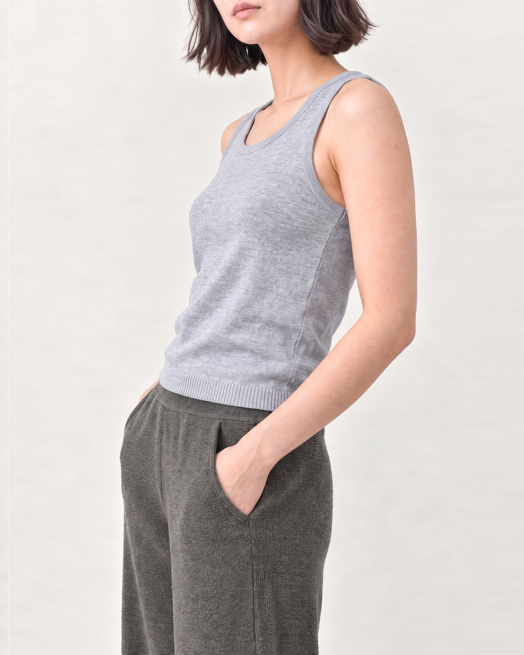 Cotton Blend Vest