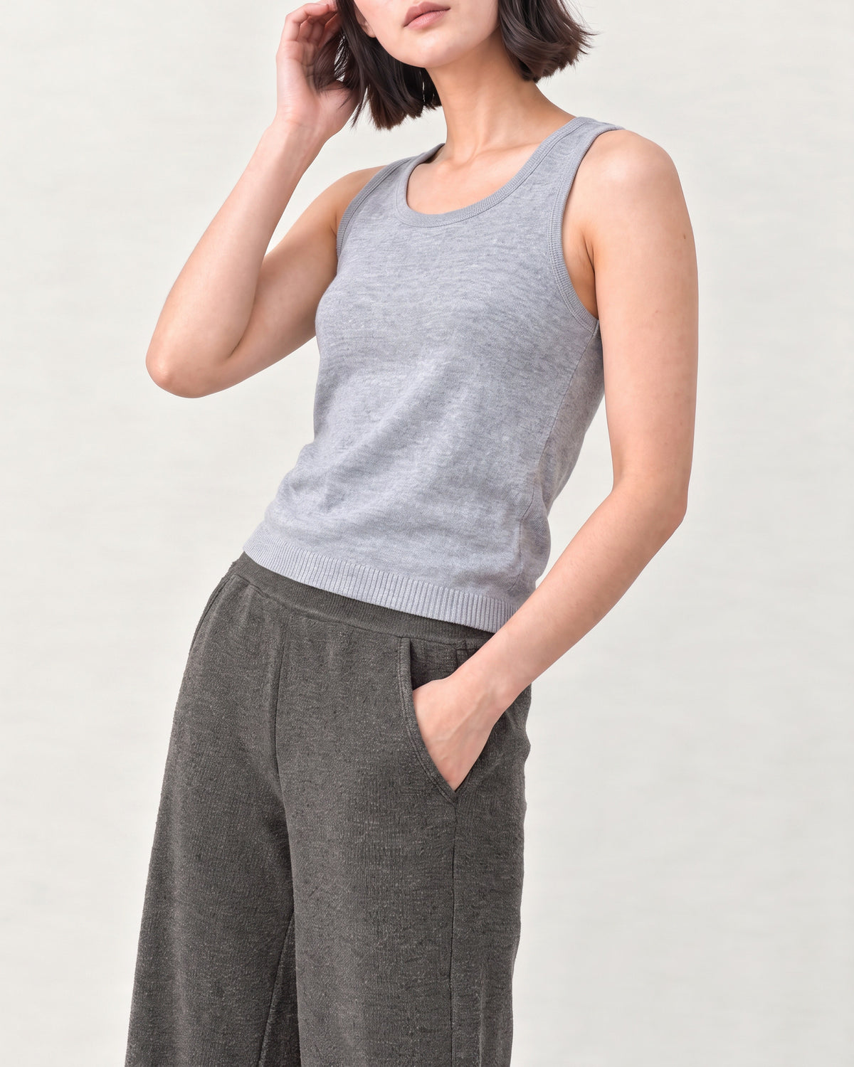Cotton Blend Vest