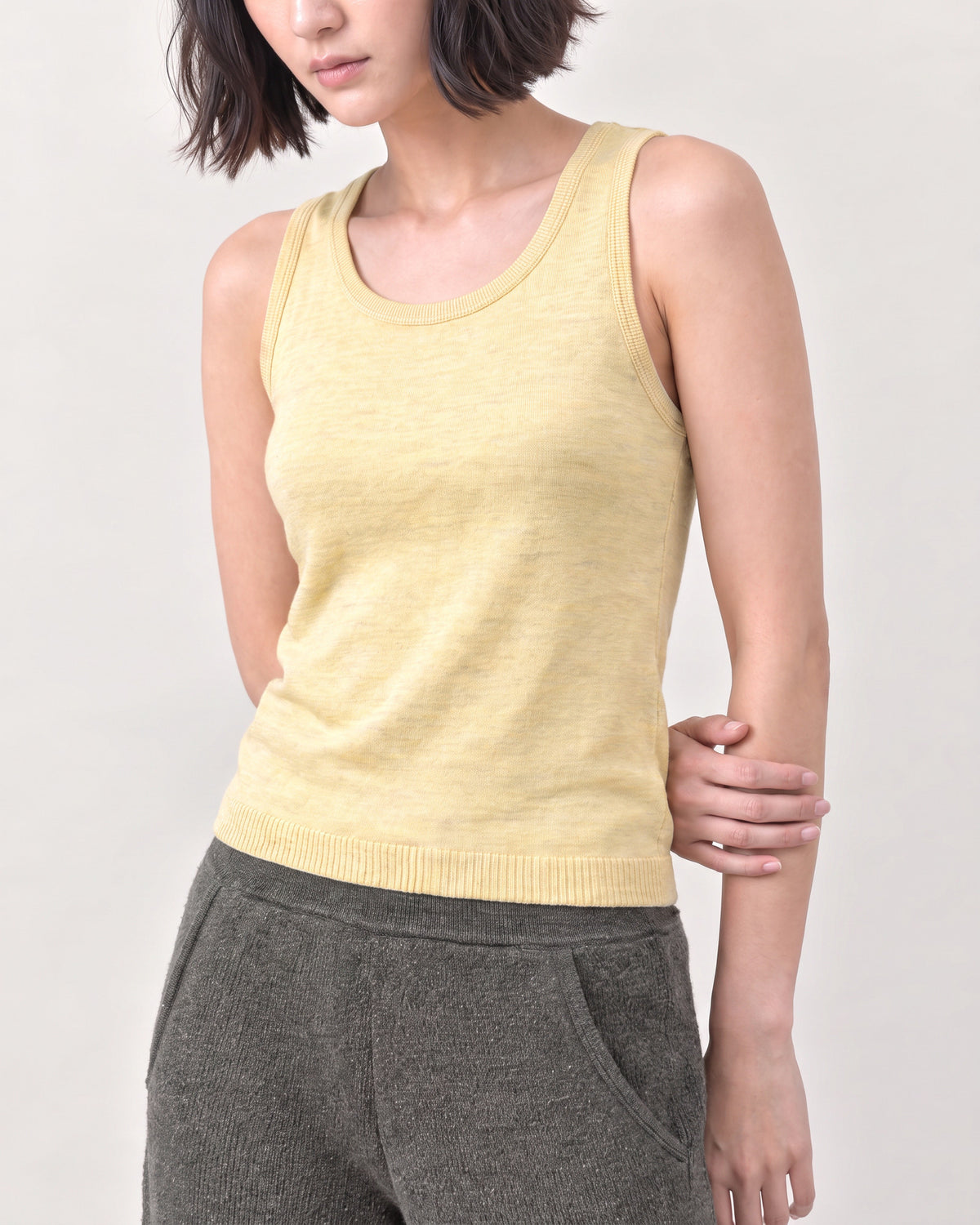 Cotton Blend Vest
